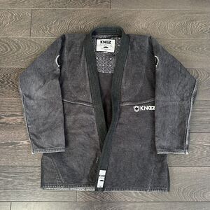 KINGZ Jiu Jitsu Black Kimono Lightweight 4.0 Adult A2